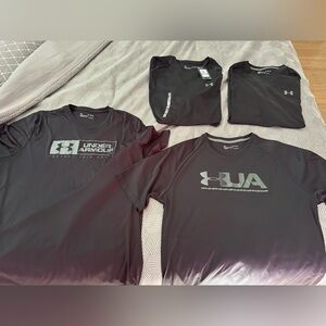 Under Armour black shirt bundle